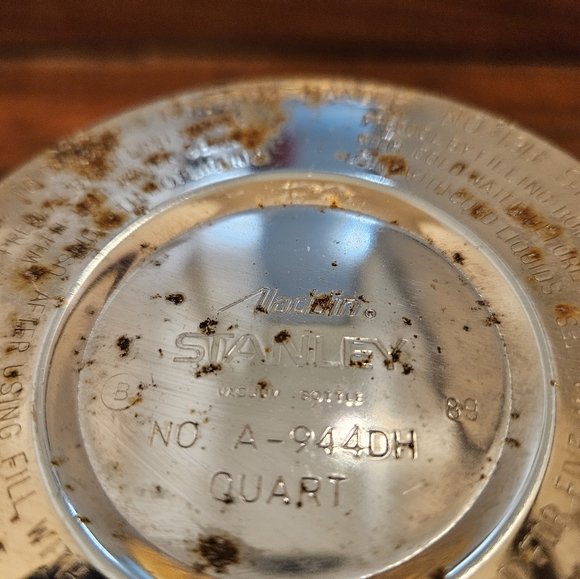 Vintage Stanley Aladdin Thermos A-944DH Green Quart Vintage - Picture 10 of 17